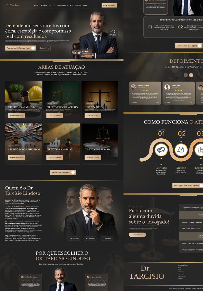 Dr. Tarcísio Lindoso — site de advocacia